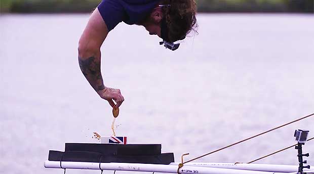 Bungee Jumper Breaks Guinness World Record With 240-Ft. Cookie Dunk