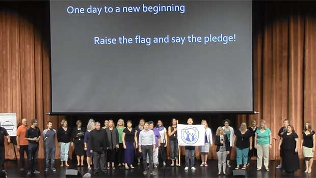Watch Teachers Burst Into Perfect ‘Les Miserables’ Flash Mob