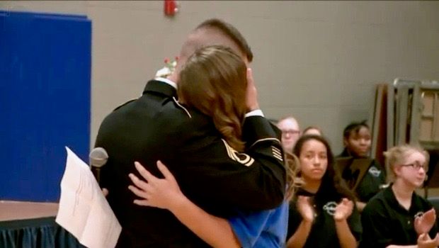 Military Dad Returns With a Heartwarming Surprise for Daughter After 2-Year Deployment