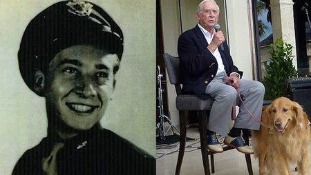 World War II Veteran Helps Returning Vets Find Comfort With Service Dogs