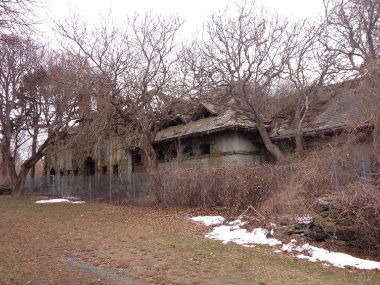 This Abandoned Building in Rhode Island Is Slowly Being Reclaimed by