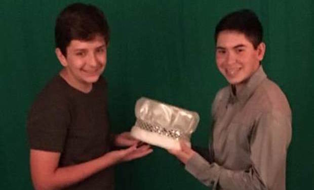Noah Peters and Norman Torres. (Source: Judi Peters)