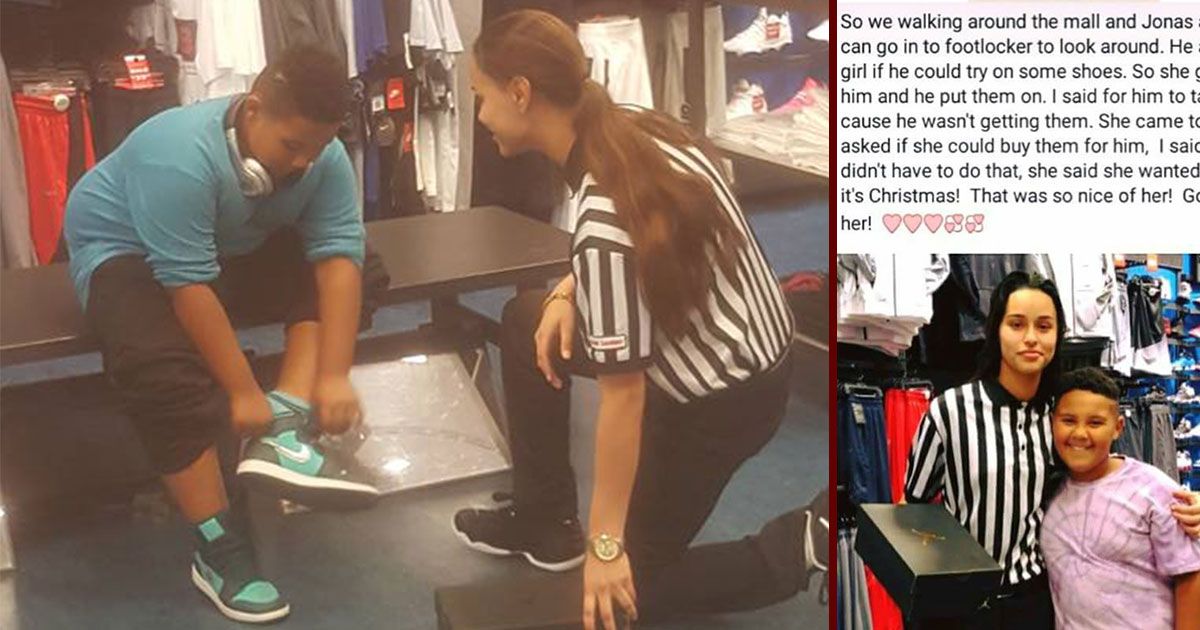 A Foot Locker Employee’s Kind Act Would Have Gone Unknown If Not for a Caring Mom