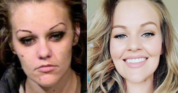 Viral Pictures of a Drug Addict Before and After Share a Message of Hope