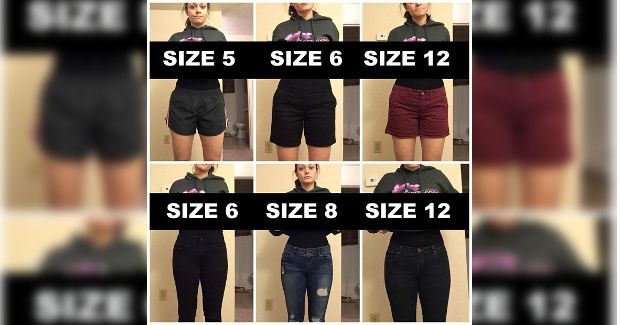 Woman Brilliantly Showcases Why Clothing Sizes Don’t Matter