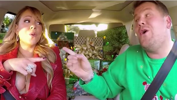 Mariah Carey Teams With James Corden for Festive Carpool Karaoke