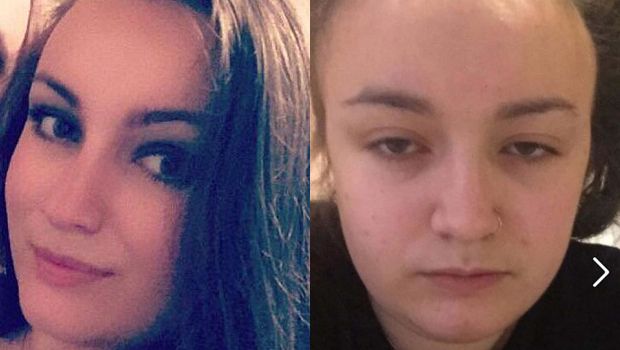 British Teen Bravely Posts Contrasting Selfies With an Important Message About Depression