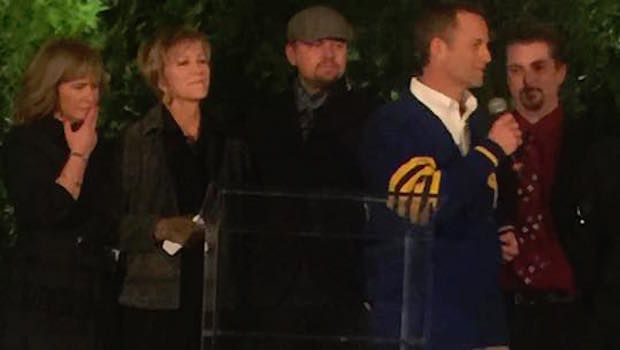 Leonardo DiCaprio, Robin Thicke, Other Stars Gather for Alan Thicke Memorial