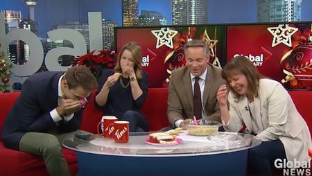 TV  Anchor’s Artichoke Dip Goes ‘Terribly Wrong’ on Live TV