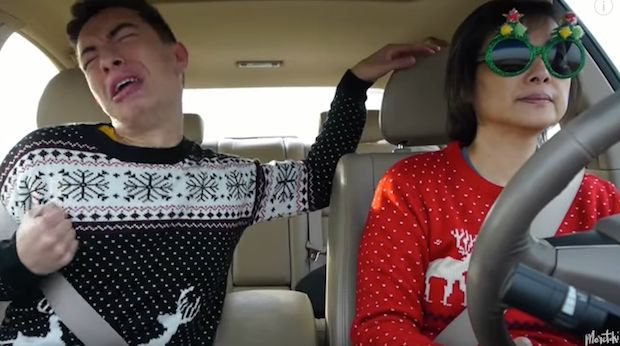 Epic Lip Syncing Teen Is Back With Christmas Carols, but His Mom is Still Unimpressed