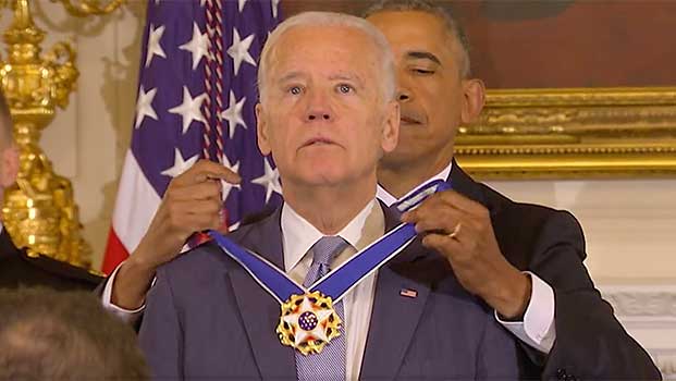 President Obama Just Surprised Joe Biden With Final Medal of Freedom, Nation’s Highest Civilian Honor