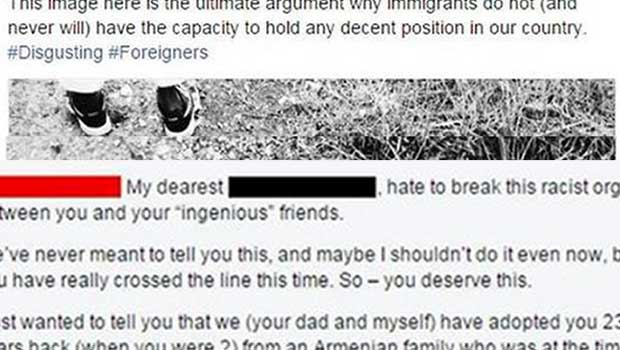Mom Drops Adoption Bombshell on Son After Seeing His Racist Facebook Post
