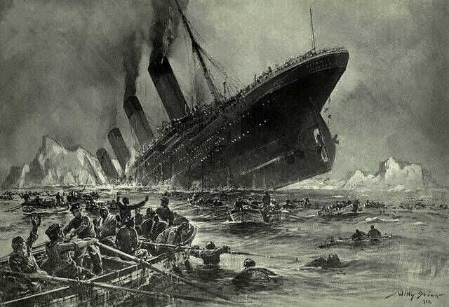 Fire Sank the Titanic