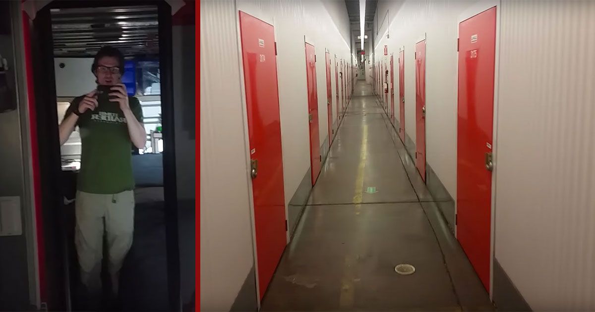 Here’s How This Guy Lived in a Storage Locker for Two Months Without Getting Caught