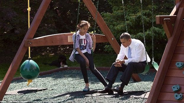 Obama Daughters’ Swing Set Donated to Shelter after Trump Turned it Down