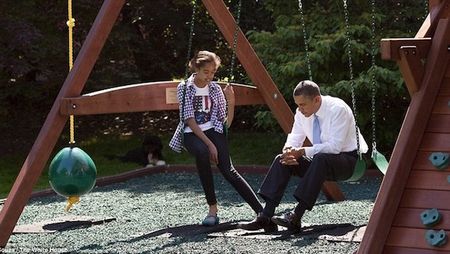 Obama Daughters’ Swing Set Donated to Shelter after Trump Turned it Down