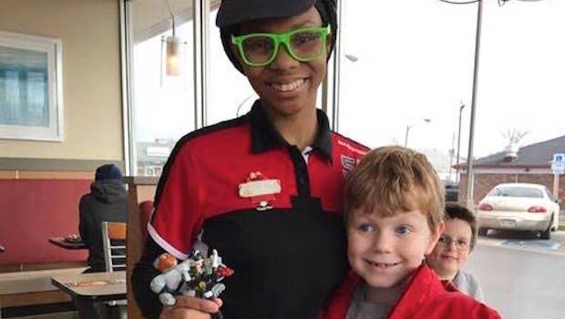 McDonald’s Employee Goes Above and Beyond for Autistic Boy