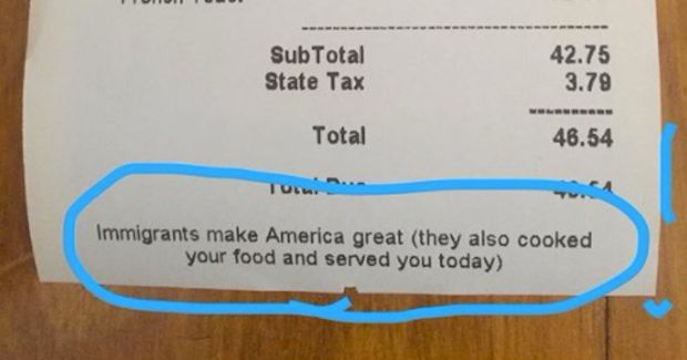A ‘Top Chef’ Alum Is Printing Pro-Immigrant Messages on His Receipts to Fight Trump’s Travel Ban
