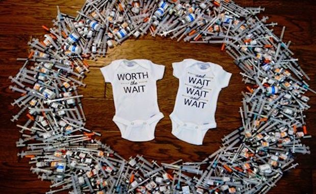 This Couple’s Pregnancy Announcement Highlights Their Fertility Struggle With 452 IVF Needles