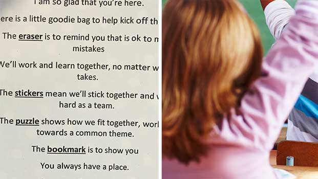Teacher Uses Inspiring Poem to Remind Students How Special Each of Them Are
