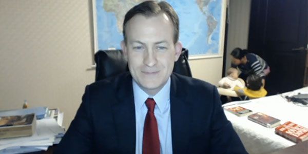 Woman in Viral BBC Newsbeat Professor Video Is Actually His Wife