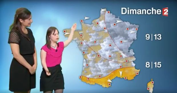 Frenchwoman With Down Syndrome Turns Her Weather Reporting Dreams Into a Reality