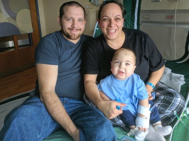 Toddler Escorted by Convoy During Storm Stella Is Resting Comfortably