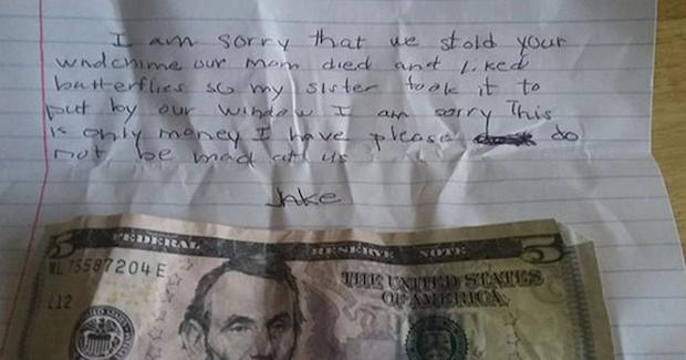Woman Is Hoping a Viral Facebook Will Lead Her to the Boy Who Left a Heartbreaking Apology Note on Her Door