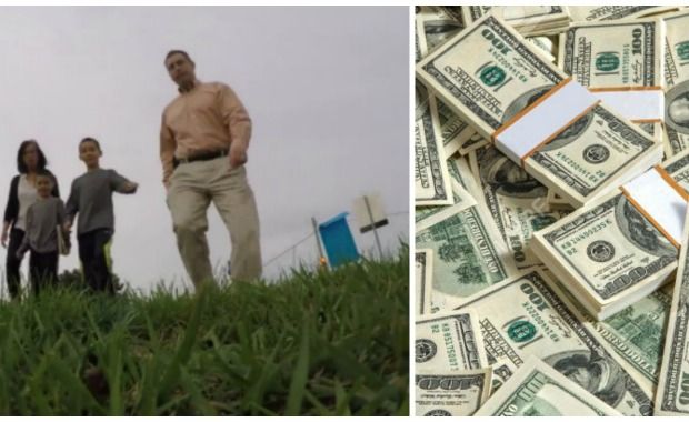 Dad Whose Family Found $14,000 Returns the Money as a Teachable Moment