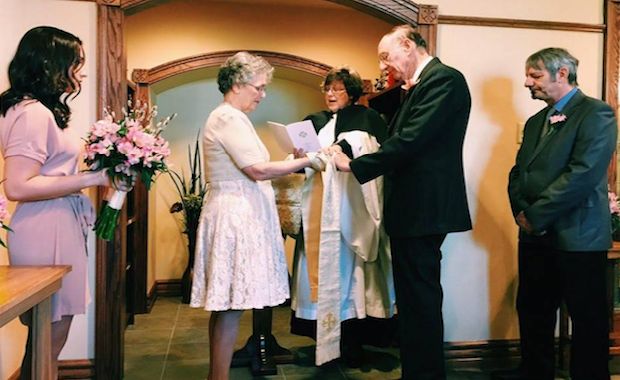 High School Sweethearts Tie the Knot 64 Years After Going to Prom Together