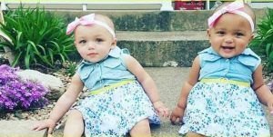 Rainbow Twins Kalani and Jarani Dean Get Their 1st Birthday Portraits