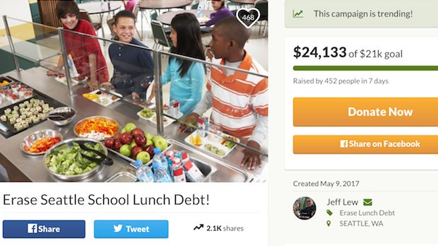 This Dad Is On a Mission to Pay Off School Lunch Debt