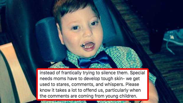 A Mom’s Tale of Kindness From Another Mother to Her Special Needs Child Has Gone Viral