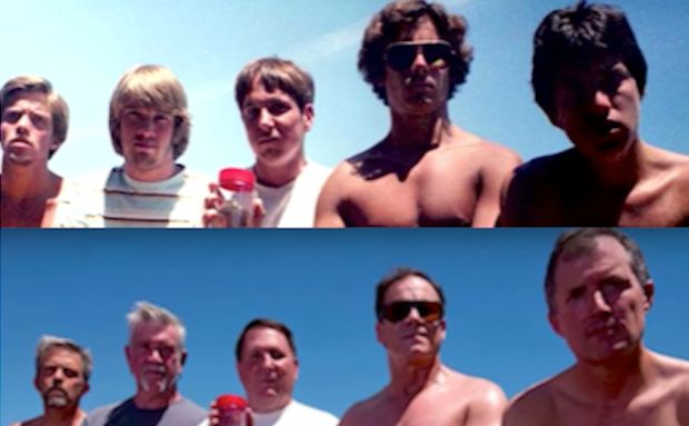 For 35 Years, John Wardlaw and Four Friends Took the Same Photo