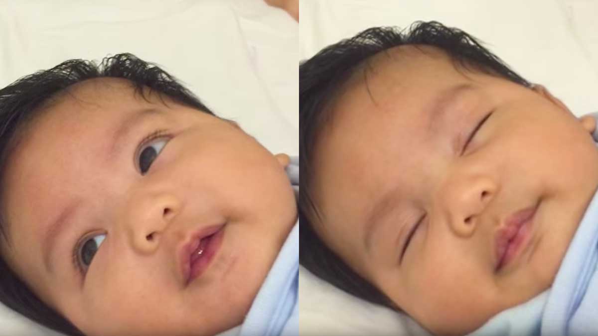 Here's How Easy It Is to Put Your Baby to Sleep in Less Than a Minute