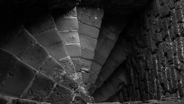 stairs built clockwise