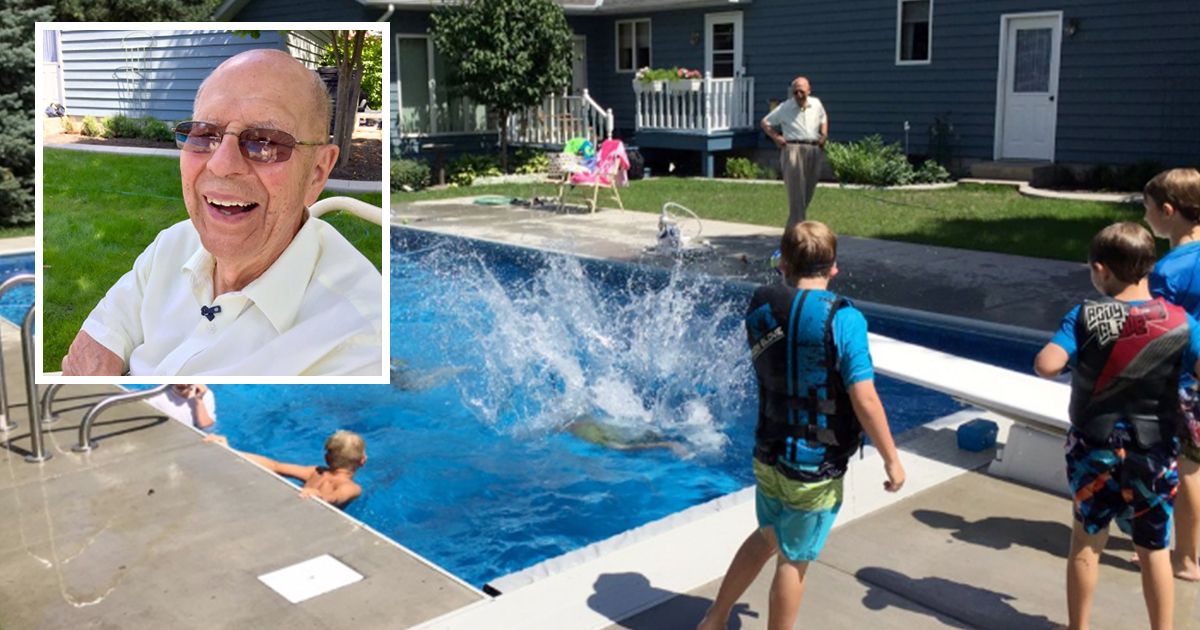 This 94-Year-Old Widower Found A Fun Way to Bring the Community to Him