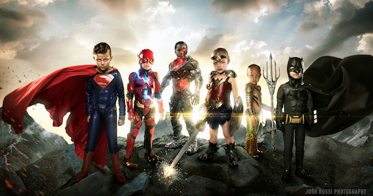 This Photographer Decided to Give a Group of Disabled Children Super Powers
