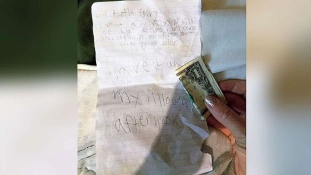 Boy Bargains for More Money From Tooth Fairy, Gets Great Response