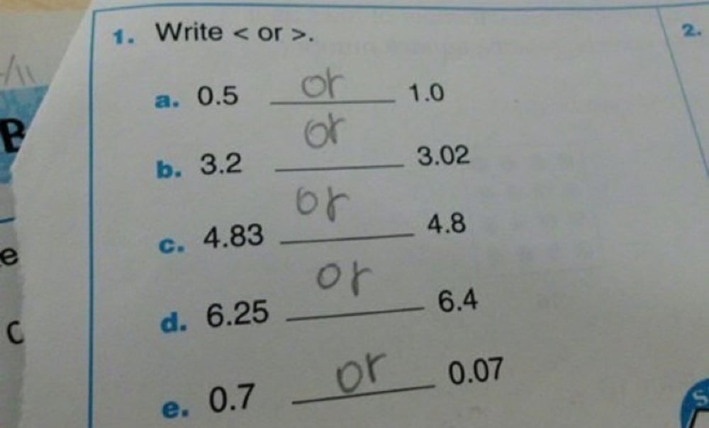 Or, or, or...