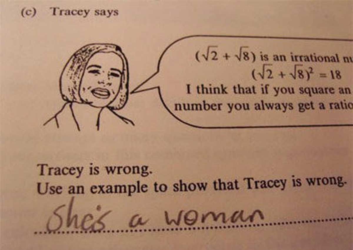 These Funny Test Answers From Kids Will Have You Cracking up These Funny Test Answers From Kids Will Have You Cracking up