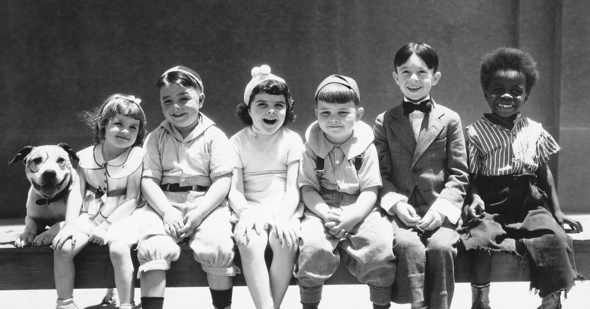8x10 Print The Little Rascals Our Gang Hal Roach Cast Members 1955 #2525 