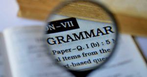 grammar skills quiz