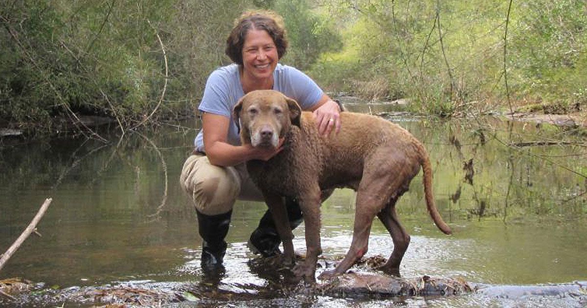 conservation biologist dog