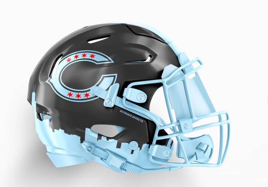 Bears concept helmet! #ChicagoBears