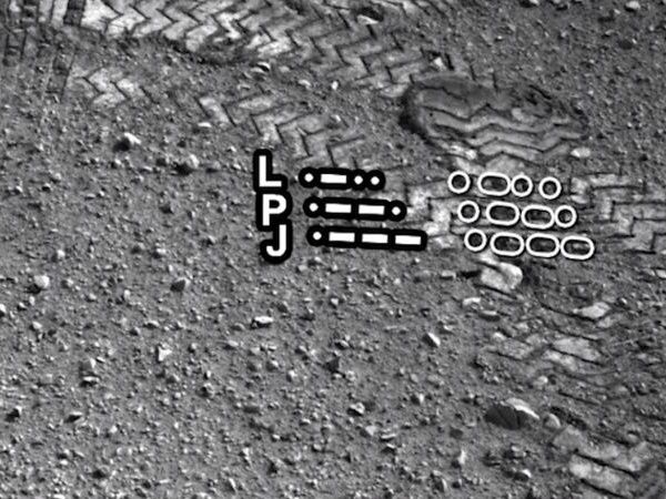 Martian Morse Code