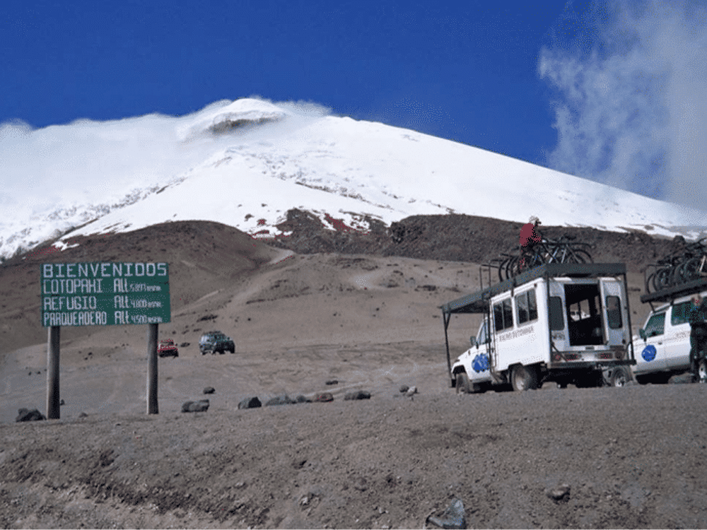 Cotopaxi Volcano Road - Ecuador