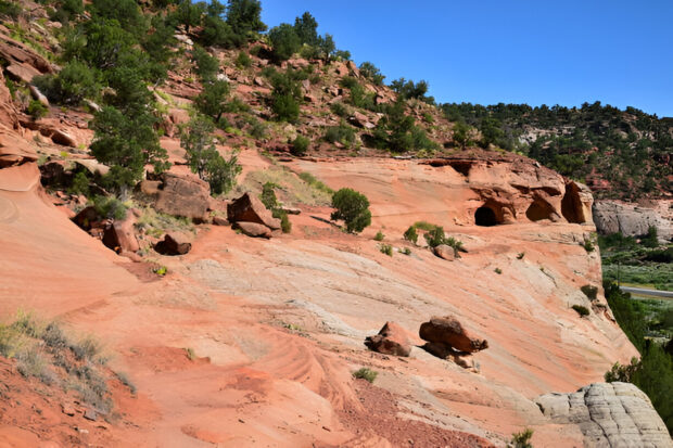 outside Sand Caves