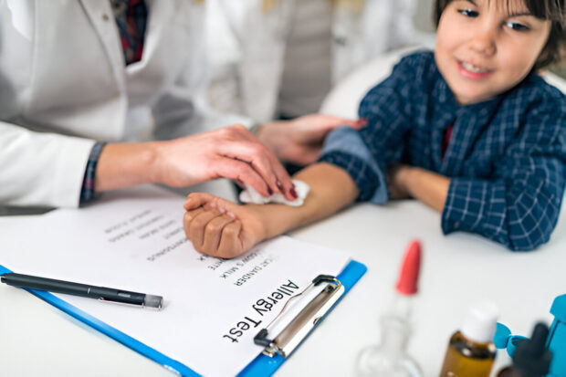 does allergy testing hurt