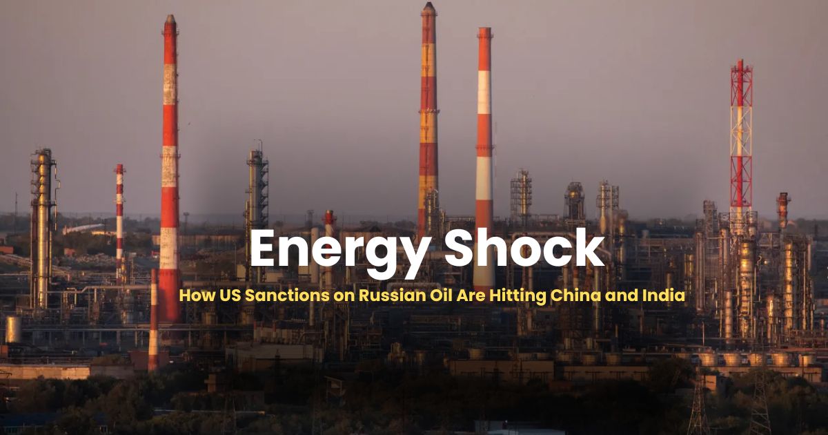 US sanctions on Russian oil companies hit Asia’s supply